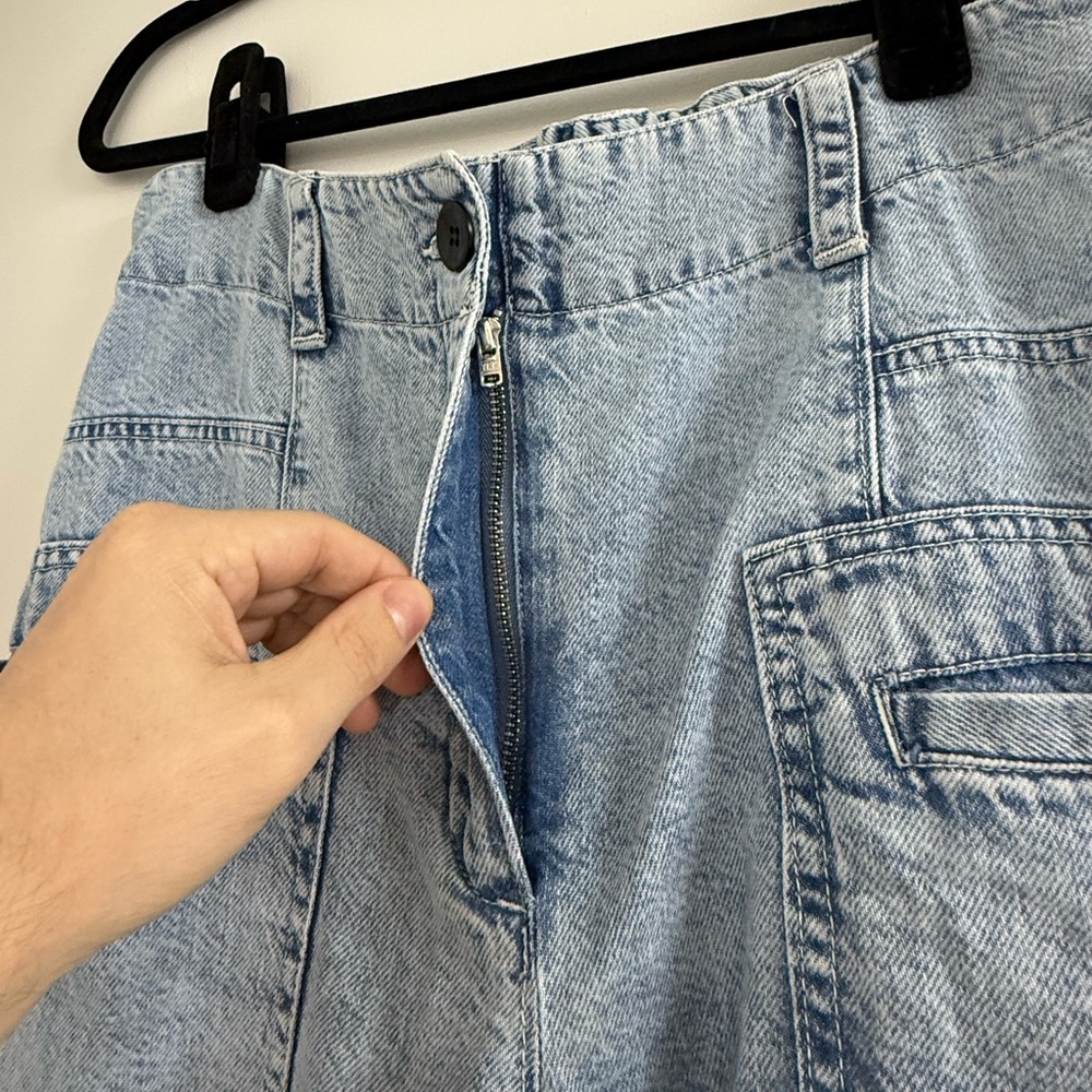 Proenza Schouler White Label high-rise straight-leg jeans - Picture 12 of 15